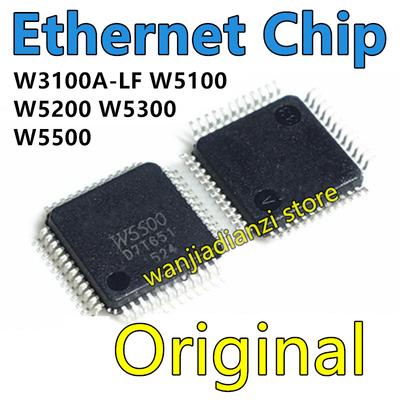 W3100A-LF W5100 W5200 W5300 W5500 Chip IC LQFP48 QFN48 100 64 WIZNET QFP Ethernet Controller Chip Hardware TCP/IP Protocol Chip