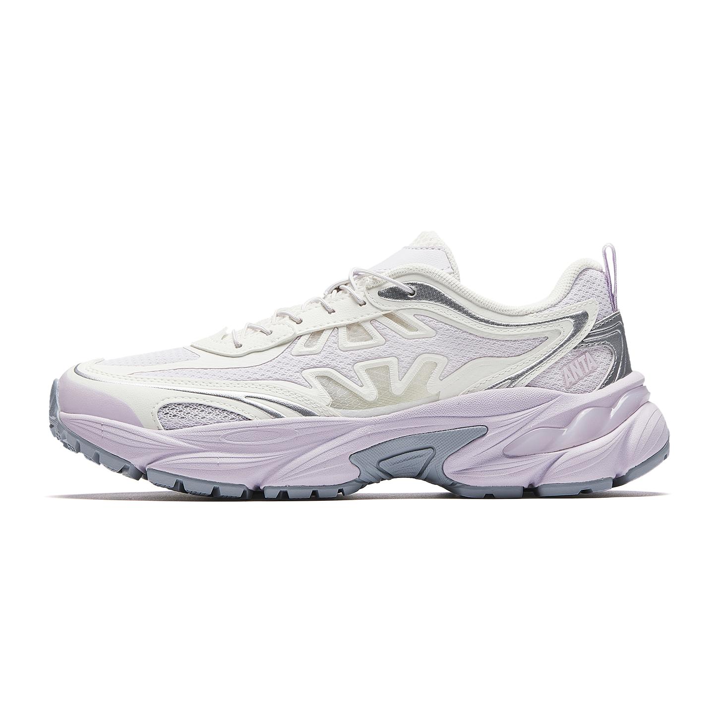 

Anta Fishbone Sports Shoes Summer 2026 Casual Shoes Kids sneaker Purple White 922628899-2 35.5