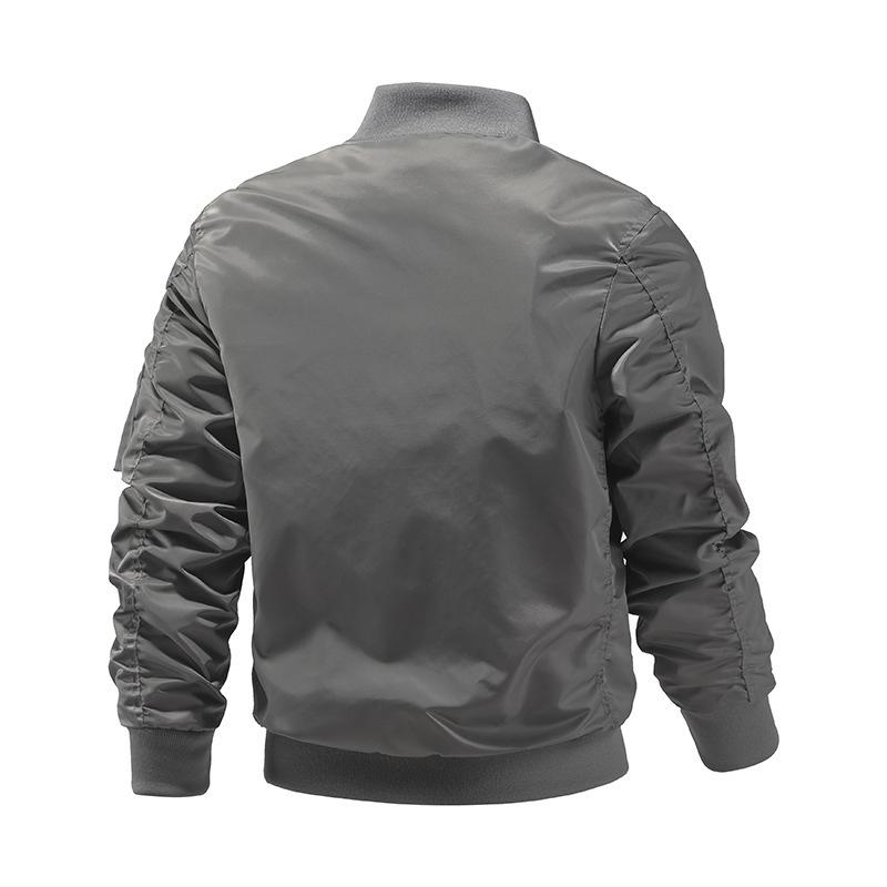 Spring & Autumn MA1 Pilot Jacket: Trendy Plus Size Baseball Bomber