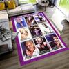 Marilyn Monroe Postzegels Vloermat Ontwerp voor Hal Speelkamer Entree Buiten Antislip Tapijt Kantoor Woondecoratie Verjaardags-/Kerstcadeau