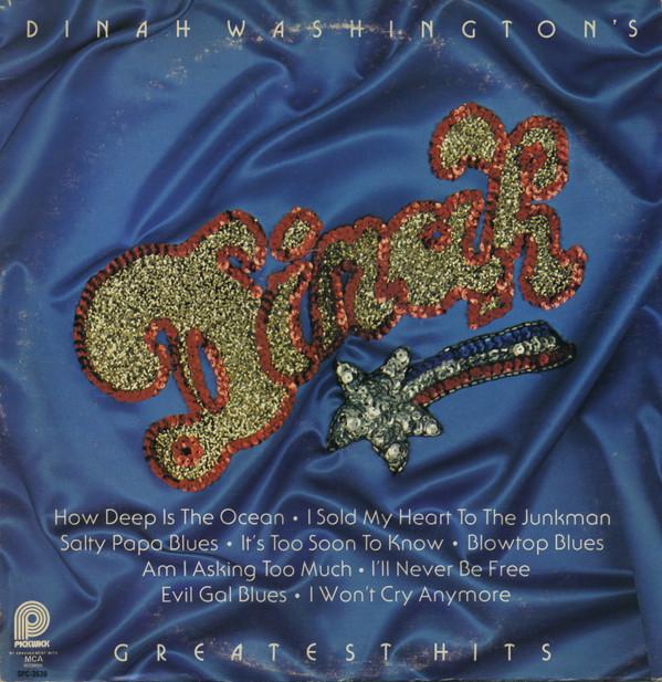

LP Record DINAH WASHINGTON Dinah Washingtons Greatest Hits Vo SPC3536 Pickwick US Jazz Used
