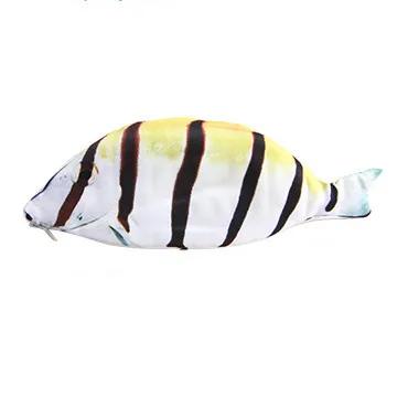 Kreatives Fisch-Federmäppchen Große Kapazität Stifte-Etui Tasche Lustige Schul-Federmäppchen Schreibwaren Kawaii Federmäppchen