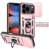 For iPhone 17 16 Pro Max Armored Protective Shell With Magnetic Ring For iPhone 17 Air 16E Phone Case With Camera Protection
