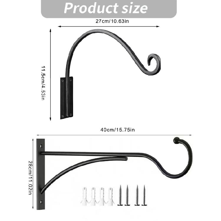 Portapiante Nero Tradizionale Per Uso Esterno Durevole Verniciato a Polvere Design Completa Vari Stili di Terrazza
