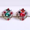 Love Gemstone Rhinestone Brooch High -End Temperament Elegant Dress All -Match Corsage Clothing Accessories Pin