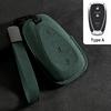 Suede Car Key Case Cover For Chevrolet Chevy Malibu Camaro Cruze Traverse Spark Equinox Sonic Volt Key Protective Shell Keychain