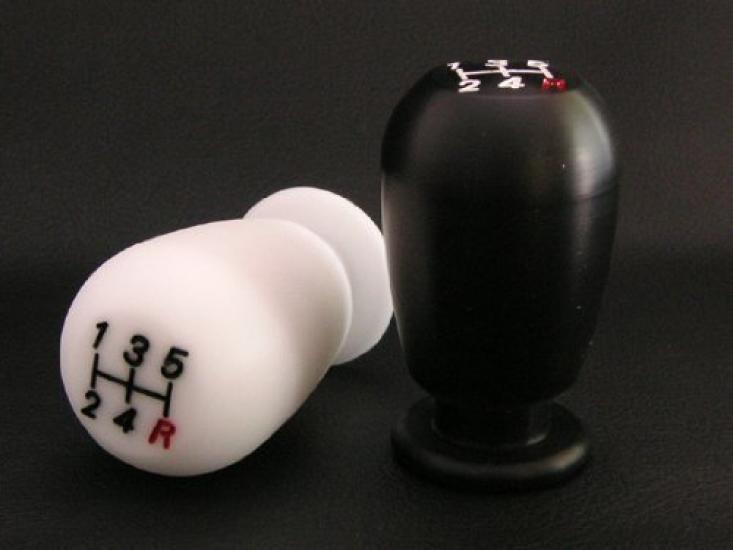 Beatrush Duracon R Shift Knob for Manual Vehicles M12 x [Type-A] (5-Speed) (Black, 1.25P)
