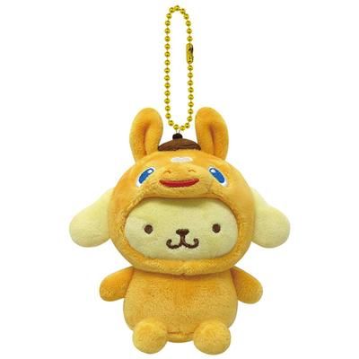 K Company Rody X Sanrio Characters Ball Chain Mascot Pompompurin RSA-BM-PN