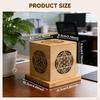 Burner Box Wooden Ornament Housewarming Gifts Practical Collectible Holder Decoration for Living