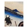 Ukiyo-e Tenugui: The Great Wave Off Kanagawa by Hokusai Katsushika, 100% Cotton, Premium Japanese Tenugui Fabric (Tokka), Reactive Dye, Screen