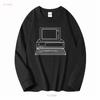 A1 Vintage 80s IBM Personal Computers On Campus T Shirt Adult XL Blue Mens long or short sleeves vintage Washed graphic