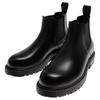 Zara Lightweight Slip-On Grooved Sole Low-Top Chelsea Boots Men boots Black 12004420
