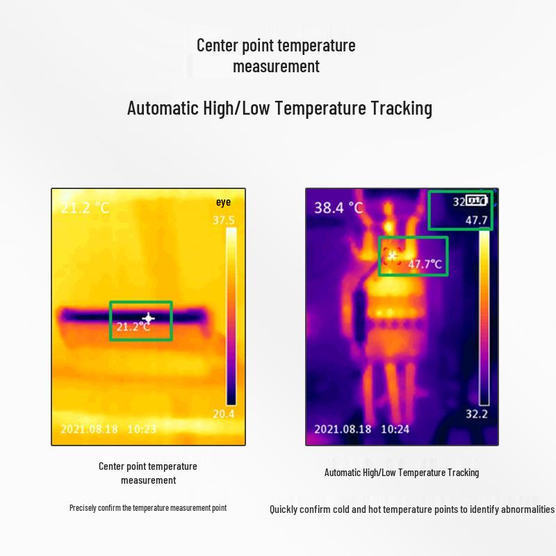 UNI-T i120S Thermal Imager: HD Infrared Camera for Floor Heating Leak Detection & Temperature Screening