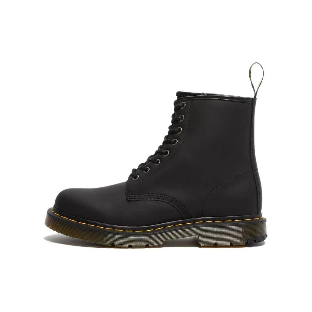 Dr. Martens 1460 Leather Classic 8 Eyelet Short Boots Men boots Black 24039001