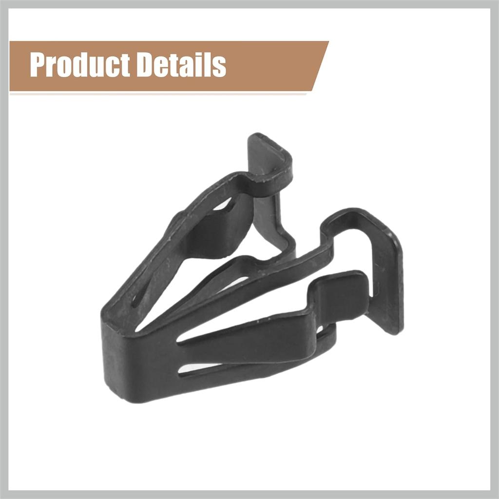 Clipe de Fixação do Porta-Óculos Preto de Ferro Retentor de Clipe Nº DS7Z-9904132-A para Ford Transit 2015-2022 para Ford para Mustang 2015-2022 para Ford Edge 2015-2022