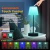 Battery Operated Lamp Adjustable Height Portable LED Desk Lamp 3000mAh Battery Operated LED Lamp Stepless Dimmable Lamp