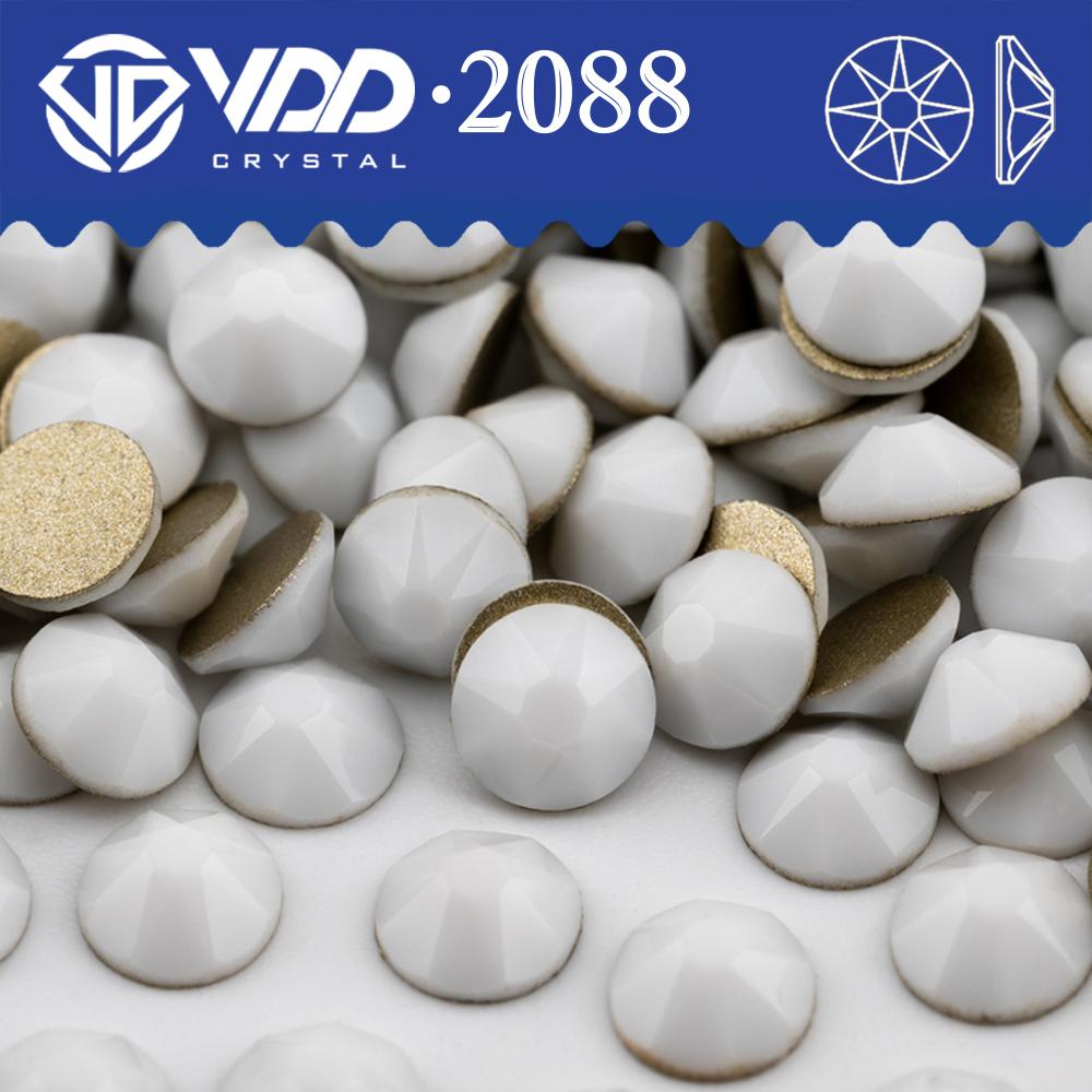 VDD SS16-SS30 High Quality 2088 Rhinestones Crystal Flatback 8 Big 8 Small 16cut Stones for DIY Crafts Nail Art Decoration