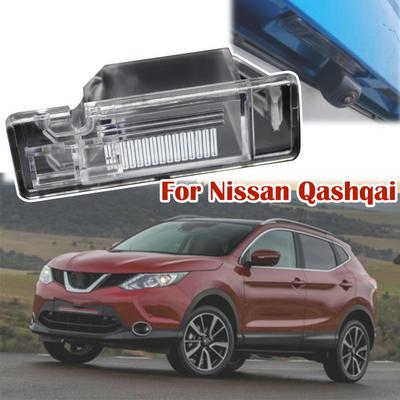 Für Nissan Qashqai J10 J11 Dualis 2006 - 2019 Auto Rückansicht Kamera Halterung Abdeckung Fall Gehäuse Lizenz Licht Ständer Zubehör