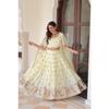 Desirable Women's Lehenga Made With Vichitra Silk With Rich Sequins Multi & Thread Embroidery Work Blouse With Dupatta