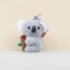 Cartoon Cute Koala Plush Keychain Doll With Short Plush Material Bag Decor Gift