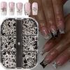 6 Grids DIY Nail Decor Metal Diamond Nail Charms New Nail Art Decorations  Manicure Accessories