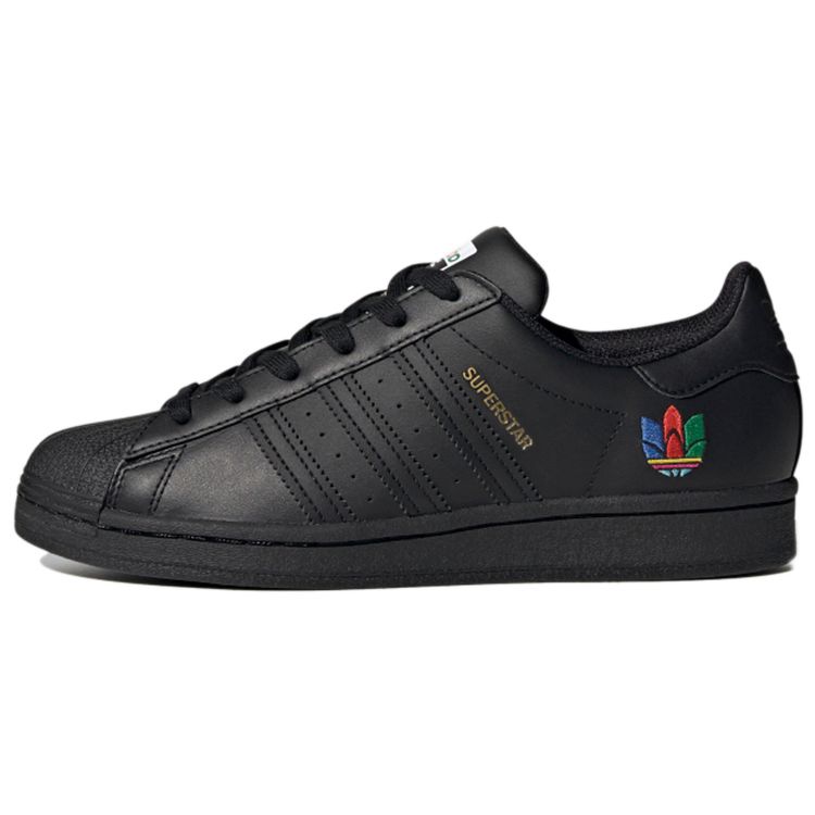 Adidas Originals Superstar Low Top Sneakers Women Sneakers Black FW3695