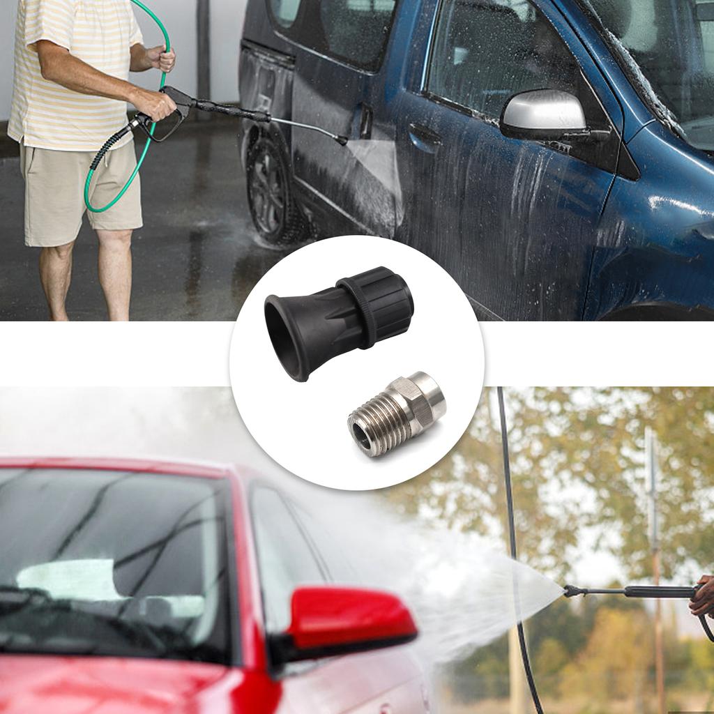 40 Degree Pressure Washer Nozzle Car High Pressure Washer Spray Nozzle Tips 4.0 Hole Stainless Steel Material with with