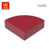 884Pcs/Lot 25269 Tile Round 1x1 Quarter Block Moc Hue Accessories Compatible featuring Brick DIY Children's Plaything Stronge Box