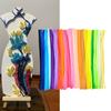 Colorful Pipe Cleaners 300/400/500PCS 30cmx6mm Pipe Cleaners Multicolor Soft Plush Stems for Art Craft and Decoration
