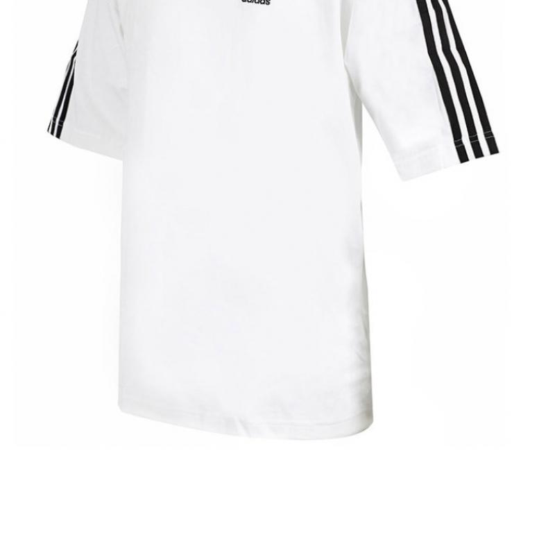Adidas ShorT Sleeve Tee Oversized 3 STripe T shirT