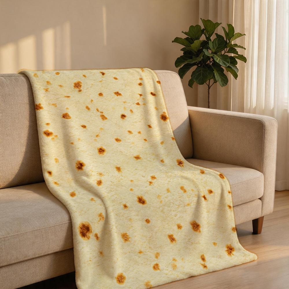 VintageSpeckleTexture Throw Short Plush Throw Blanket Soft Skin-Friendly Multi-Scene Home Office