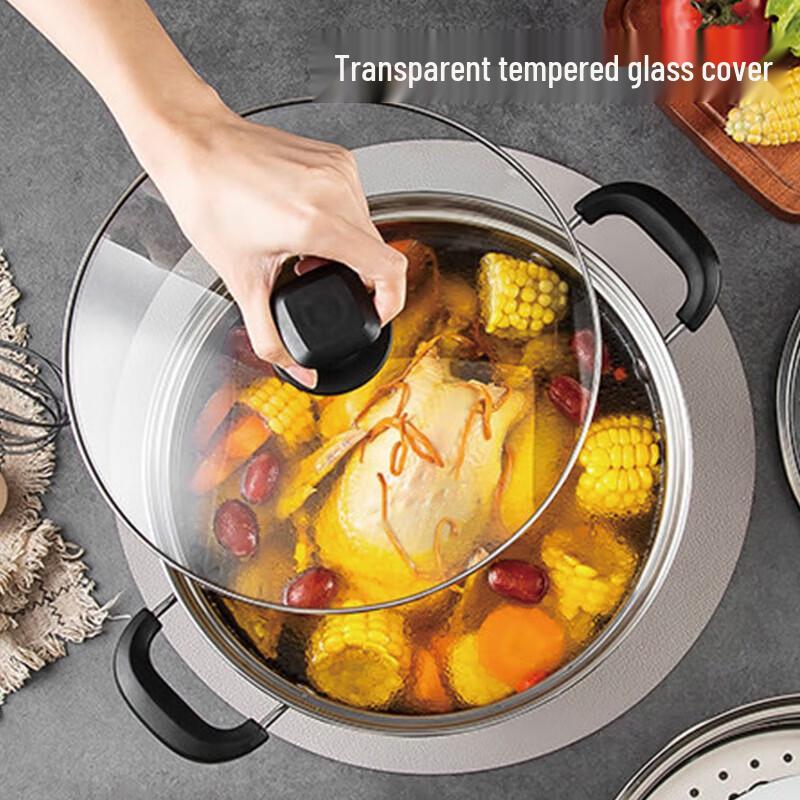 BST Sofia Universal Double-Layer Steamer Pot