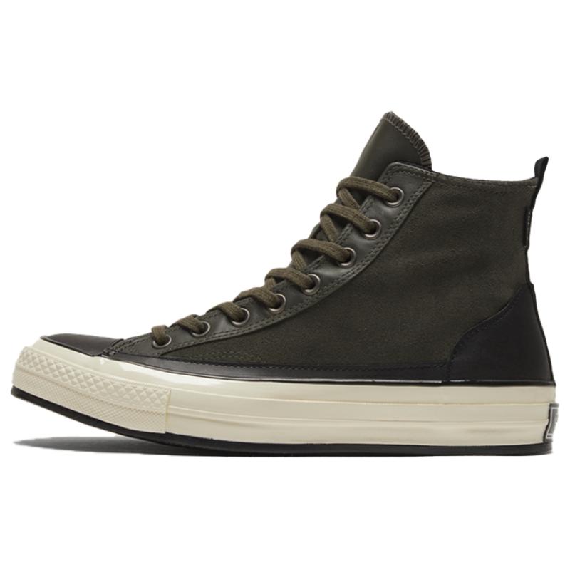 Haven x Converse 1970s Chuck Taylor All Star Non-Slip and Abrasion Resistant High-Top Board Shoes Unisex Dark Green