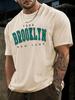 City Cotton Print New York T-shirt Brooklyn T Shirt Los Angeles T-shirts California Tshirts Los Angeles Cothing Chicago Tee Tops
