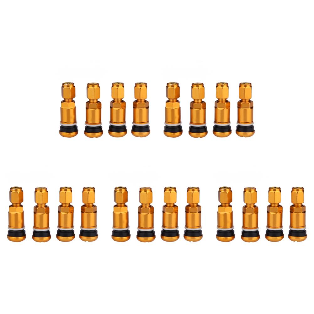 4/20Pcs Car Tubeless Wheel Tyre Valve Stems Aluminum Alloy Car Tubeless Wheel Tire Valve Stem Caps Automobiles Parts