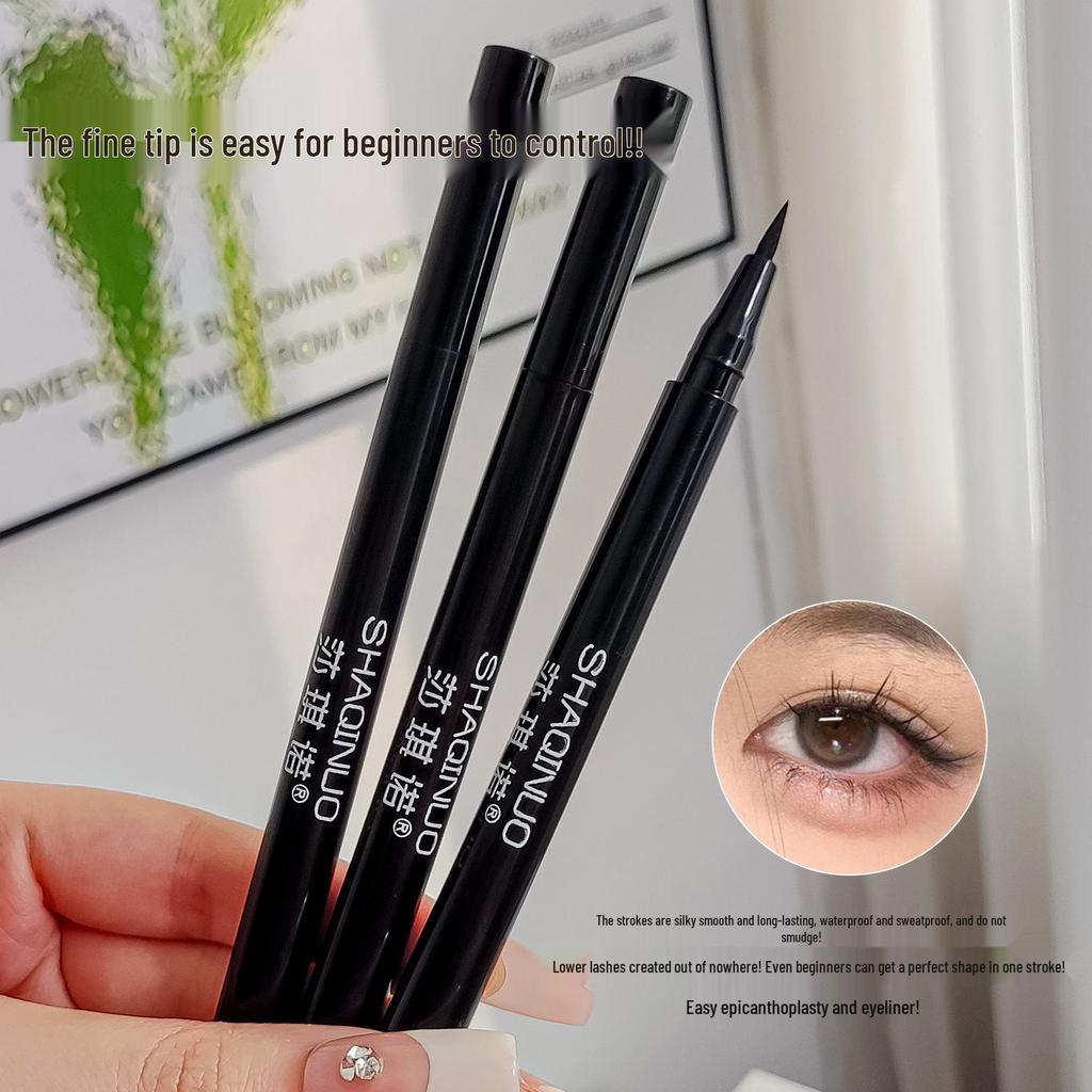 SHAQINUO Liquid Eyeliner Pen: Fine Tip, Smudge-Proof, Long-Lasting, Fade-Resistant, Perfect for Beginners