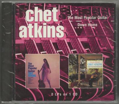 CD CHET ATKINS - Cel mai popular chitarist/Acasă OW35123 One Way Records 1997 SUA Country Folosit