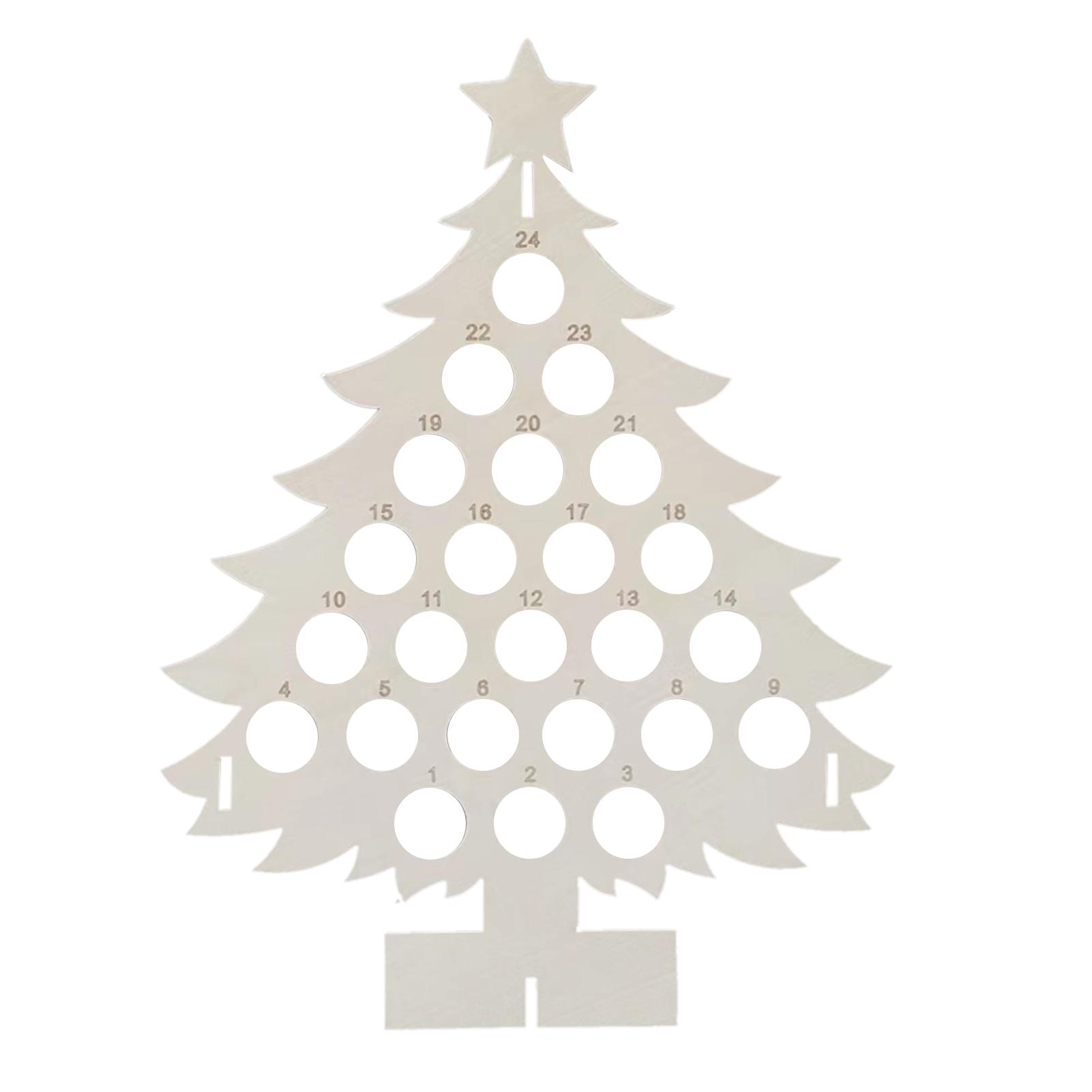 

Мини-держатель для бутылок ликера, праздничный адвент-календарь, обратный отсчет, миниатюрное винное дерево, подарок для любителей вина Small size