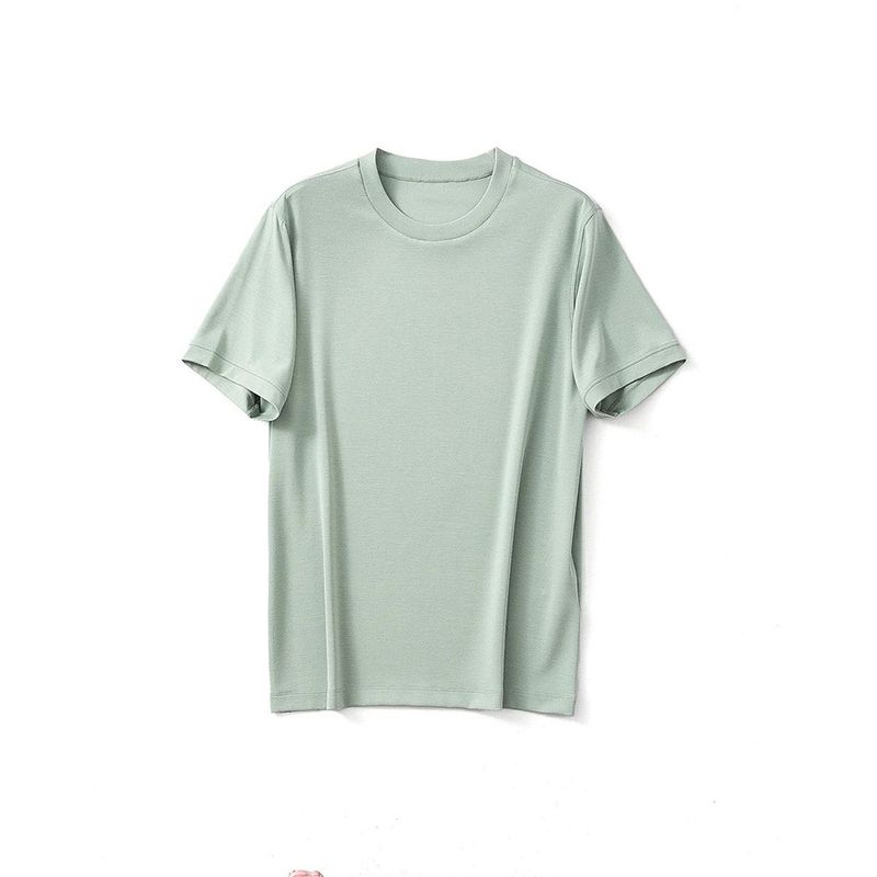 High-Density Modal Short-Sleeve T-Shirt for Men, 2024 New Trendy Summer Export Versatile Base Layer Tee