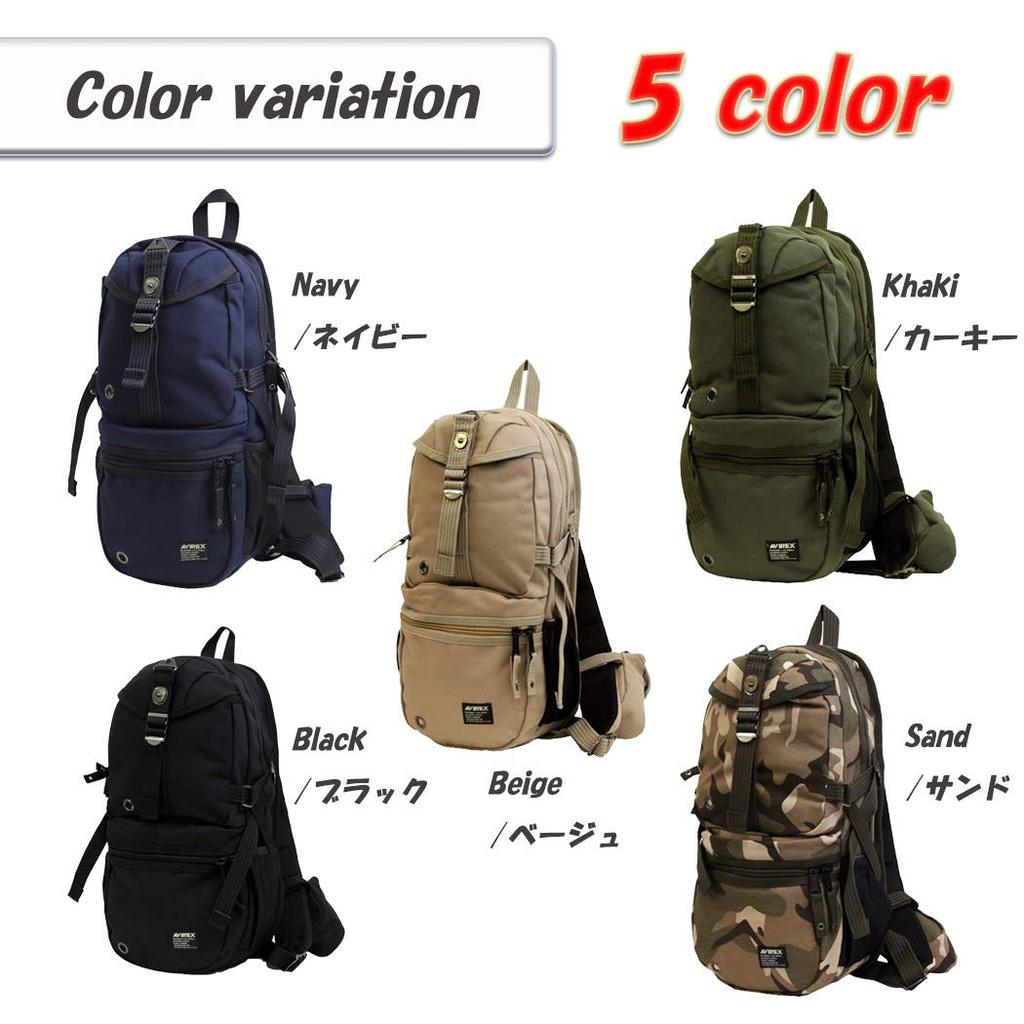 AVIREX EAGLESERIES Canvas Body Perfect for and Popular A Great Gift for AVX305 One-Shoulder Bag, School, Outdoors, More. Military-inspired Design.