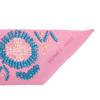 HERMES   scarf pink/blue silk Women