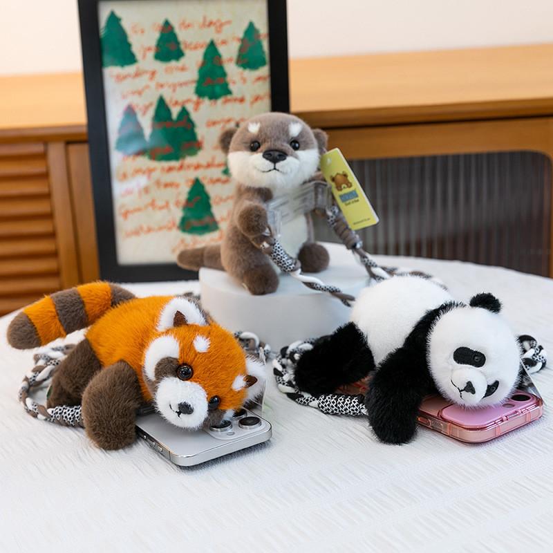 Panda Soft Plush Animal Cushion With Pp Cotton Filling For Home And Office Decor