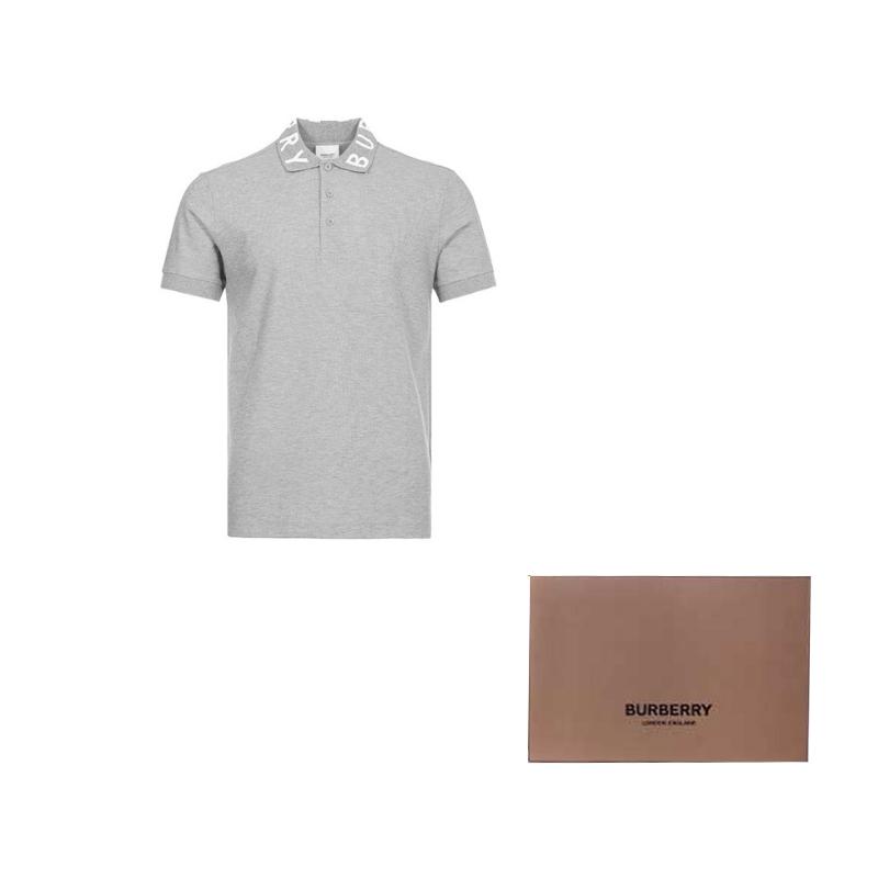 Burberry Ryland Collar Logo Polo Grey 80135011