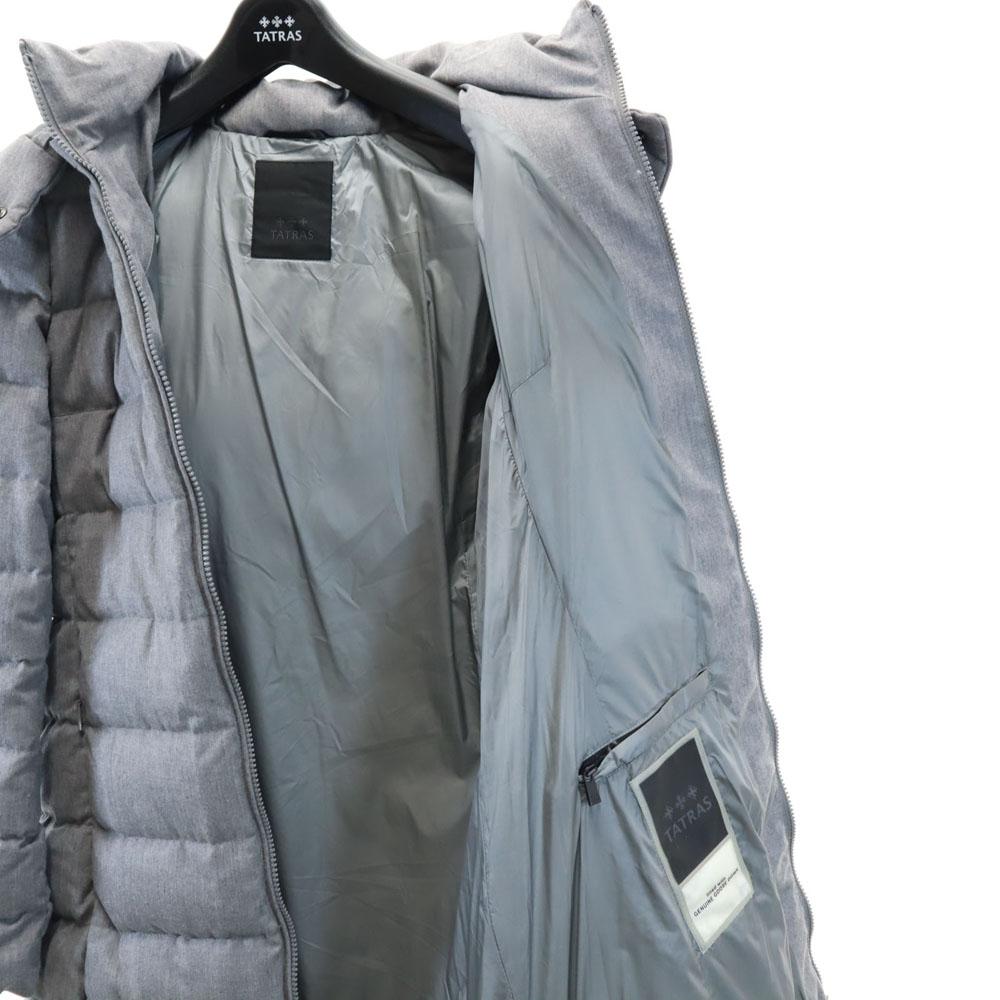 TATRAS Down jacket 2 gray With storage bag Women Used