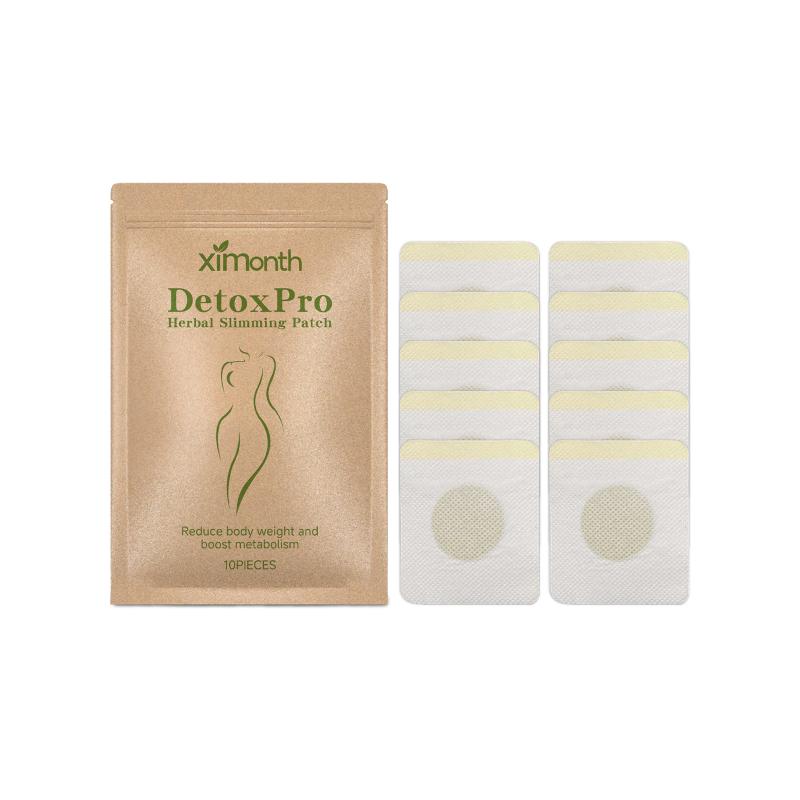 Herbal Slimming Patch with Mugwort Extract for Tummy and Thigh Effective Body Firming Sticker Wear Anytime Anywhere