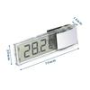 1pcs Aquarium Thermometer Electronic LCD Digital Fish Tank Temperature Measurement Fish Tank Temp Meter Aquarium Accessories