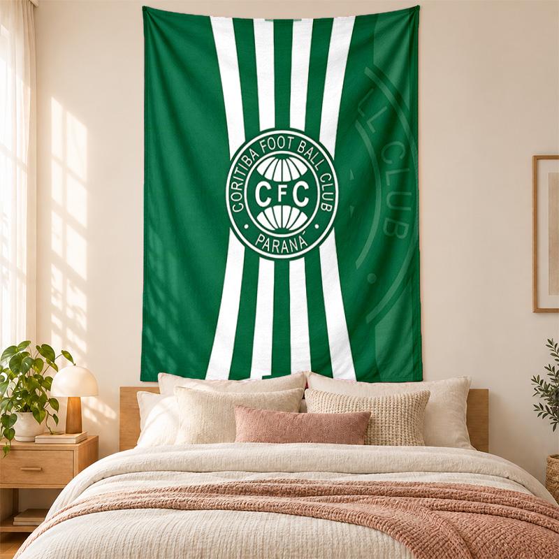 Coritiba FC Tapestry highquality for decorating living room bedroom dorm walls ideal as bedroom wallart orholiday gift