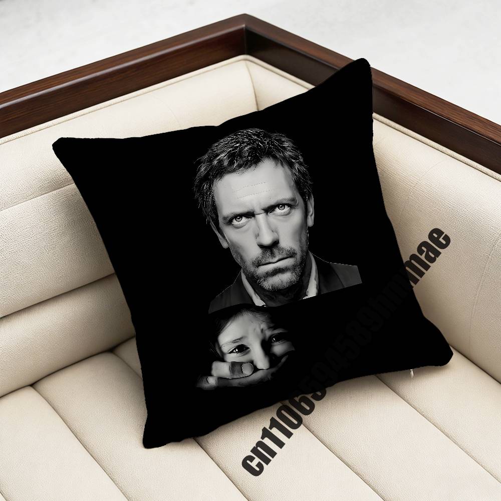 For American Flag Lgbt Gay H-House Md Malpractice Throw Pillow Case Sham 45X45Cm 40X40Cm Square Car Pillowcase Pad Cushion Cover