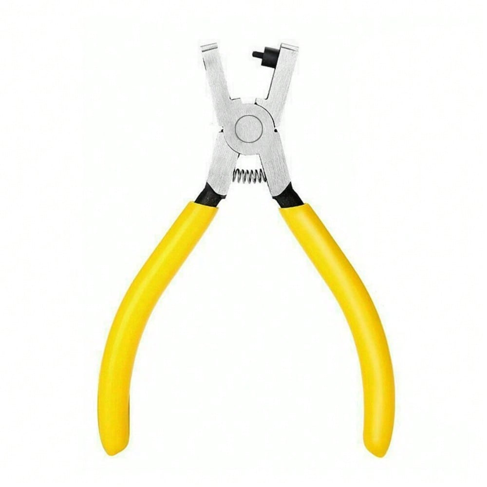 

1pc 2mm Universal Handheld Watch Band Pliers, Belt Hole Punch Tool, Hole Punch Eyelet Tool, Tag Punching Machine, Strap Hole Puncher Back To School one-size жёлтый