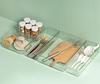 Transparent Desk Organizer with Compartments - Thickened Plastic Drawer for Small Items Storage